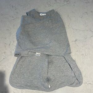 Halo newborn sleep sack swaddle. Gray, great condition.